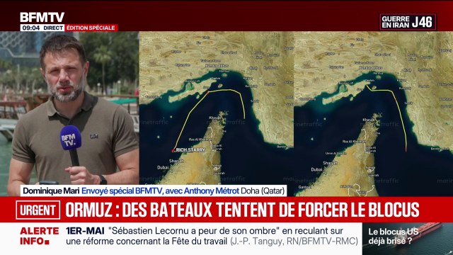Guerre au Moyen-Orient: la Chine juge dangereux et irresponsable le blocus américain des ports iraniens alors que des navires tentent de traverser le détroit d'Ormuz
