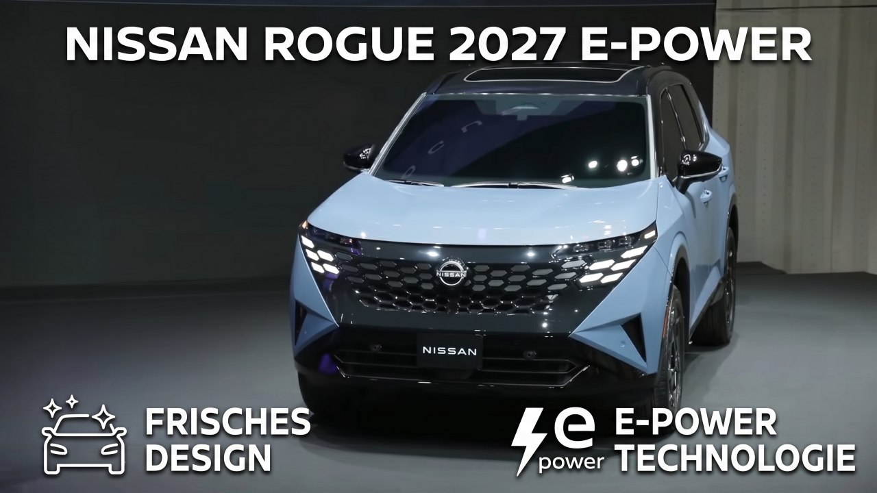 2027 Nissan Rogue: Moderner Look trifft innovative Hybridtechnik