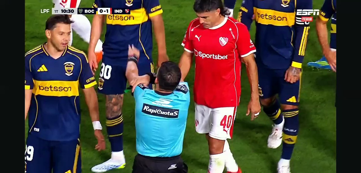 Copa LPF 2026: Boca 0 - 1 Independiente (Primer Tiempo)