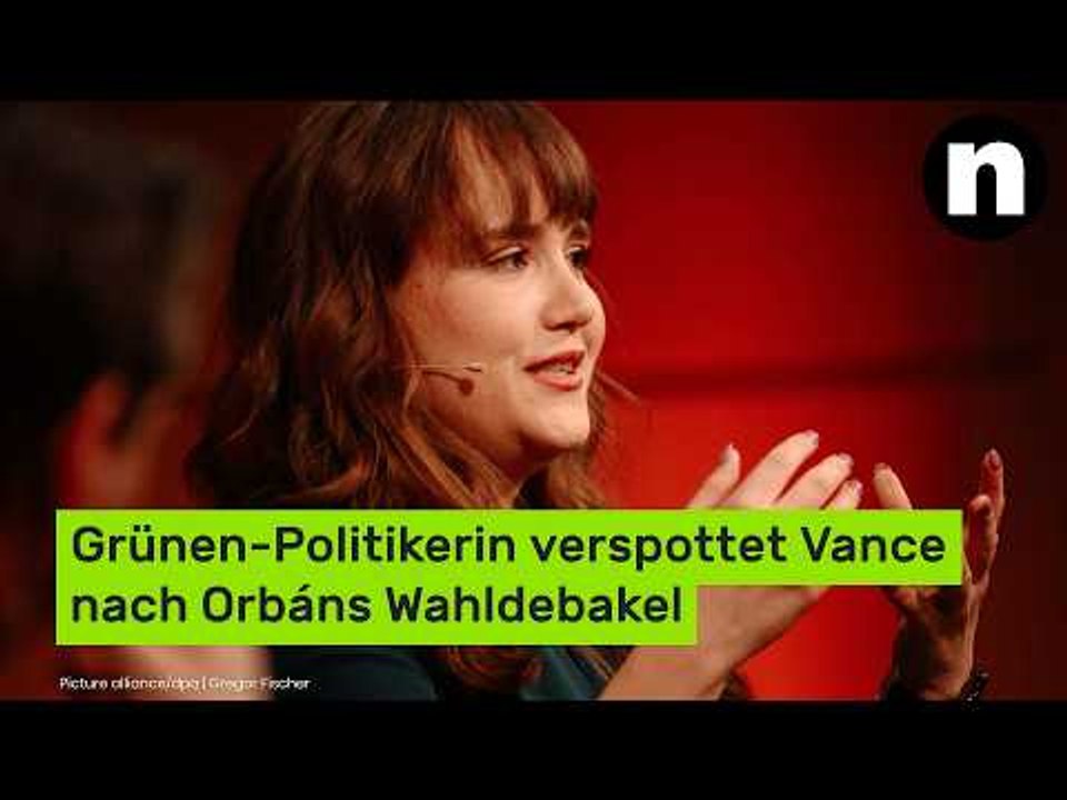 Ricarda Lang: Grünen-Politikerin verspottet Vance nach Orbáns Wahldebakel