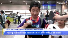 Young Taiwanese Wins Silver Medal at Asian Skateboarding Championships