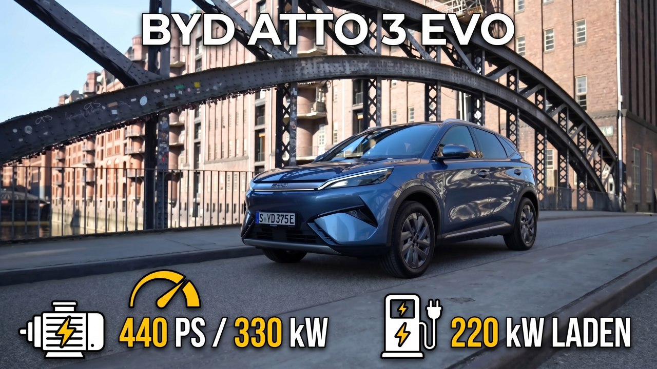 BYD Atto 3 EVO Technikcheck: Mehr Leistung, Reichweite & Ladepower
