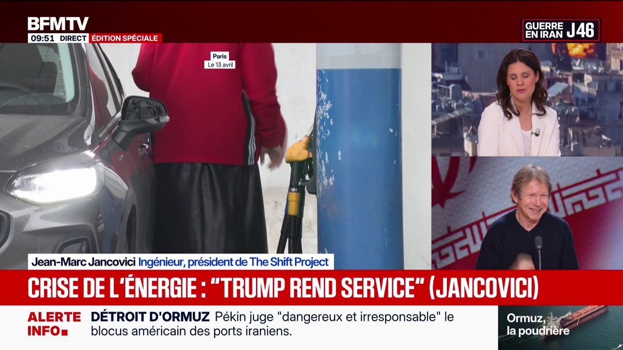 Crise de l'énergie: "Donald Trump nous rend service à son corps défendant", Jean-Marc Jancovici, ingénieur spécialisé en énergie et en climat