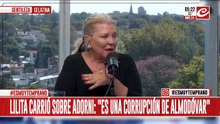 Lilita Carrió habló de Adorni: "Es lo más bizarro que he visto"
