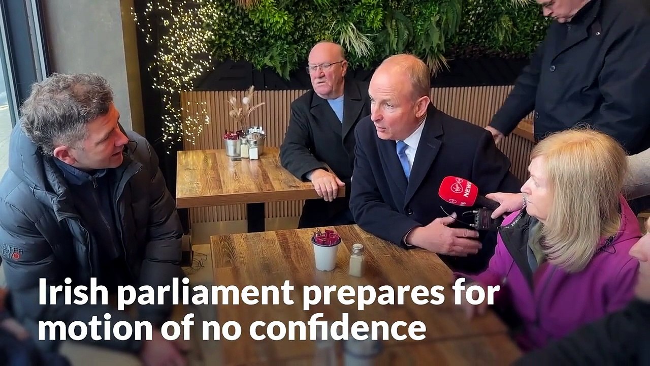 Irish parliament prepares for motion of no confidence in the Government