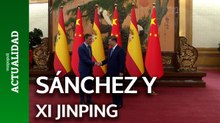 Reunión entre Pedro Sánchez y Xi Jinping