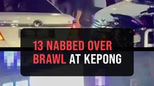 Cops nab 13 over brawl outside Kepong entertainment outlet