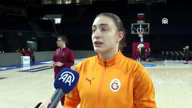 Galatasaray Çağdaş Faktoring oyuncularını Avrupa Ligi 6'lı Final heyecanı sardı | Ajansspor | AA
