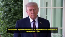 Iran, Trump: ci hanno contattati, non avranno mai l'atomica