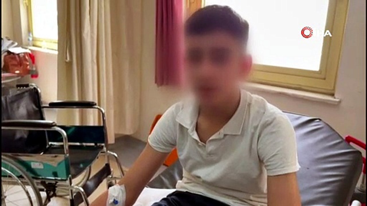 Lisedeki silahlı saldırıda yaralanan çocuk o anları anlattı
