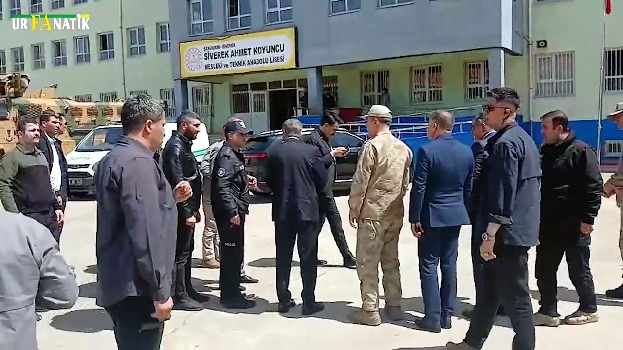 Şanlıurfa Valisi, Saldırının Yaşandığı Okulda İncelemelerde Bulundu: İşte İlk Görüntüler