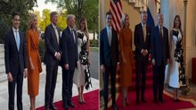 Maxima d'Olanda e Willem Alexander, l'incontro con Melania e Donald Trump