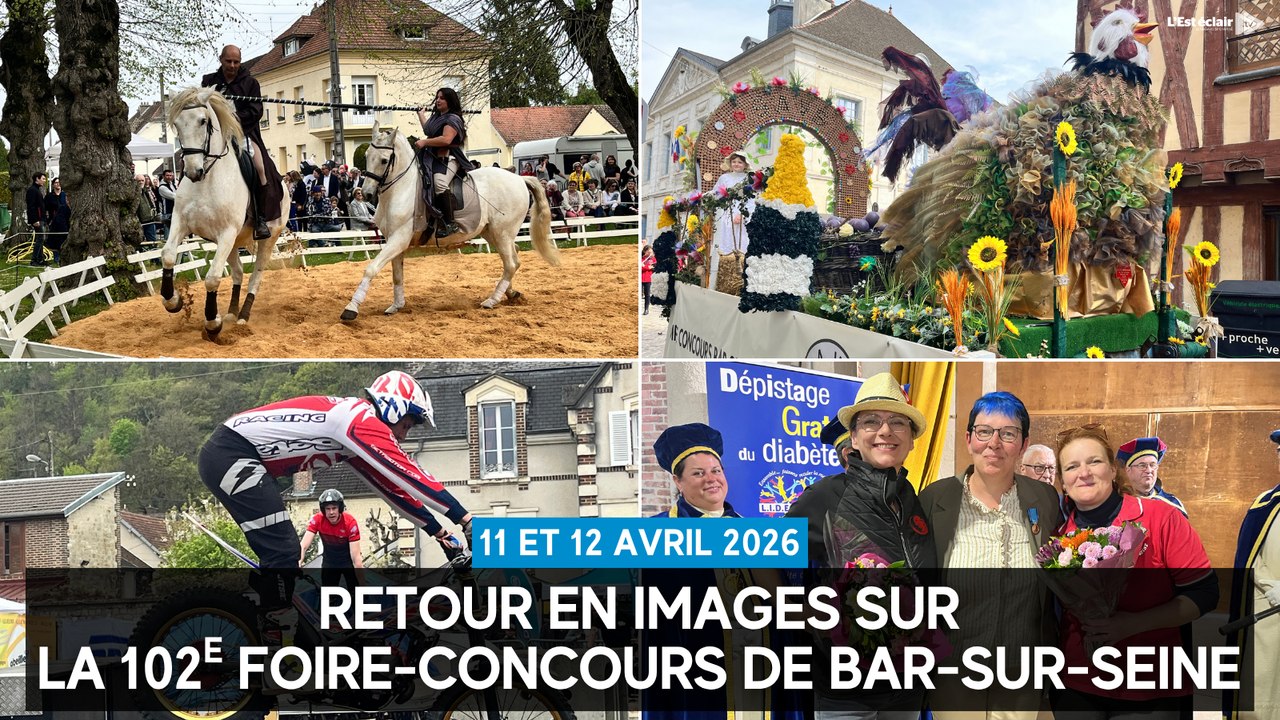 Retour en images sur la 102e Foire-concours de Bar-sur-Seine qui avait lieu ces 11 et 12 avril 2026