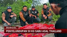 Polrestabes Medan Gagalkan Penyelundupan 50 Kg Sabu dari Thailand via Jalur Laut | BORGOL