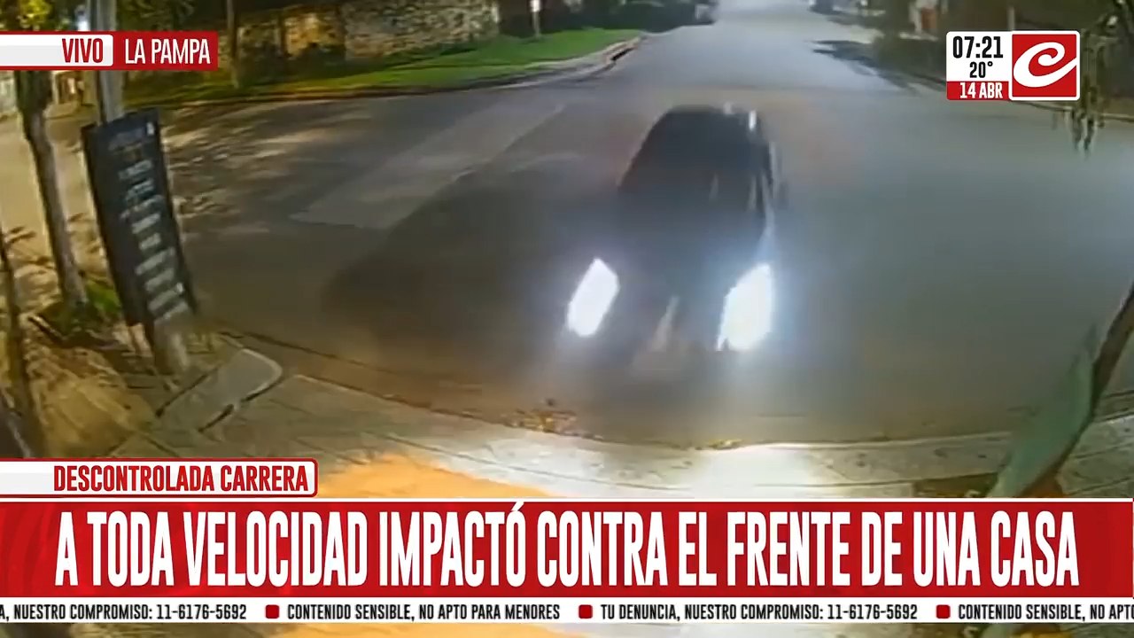 Manejaba completamente borracho y a toda velocidad: mirá como terminó