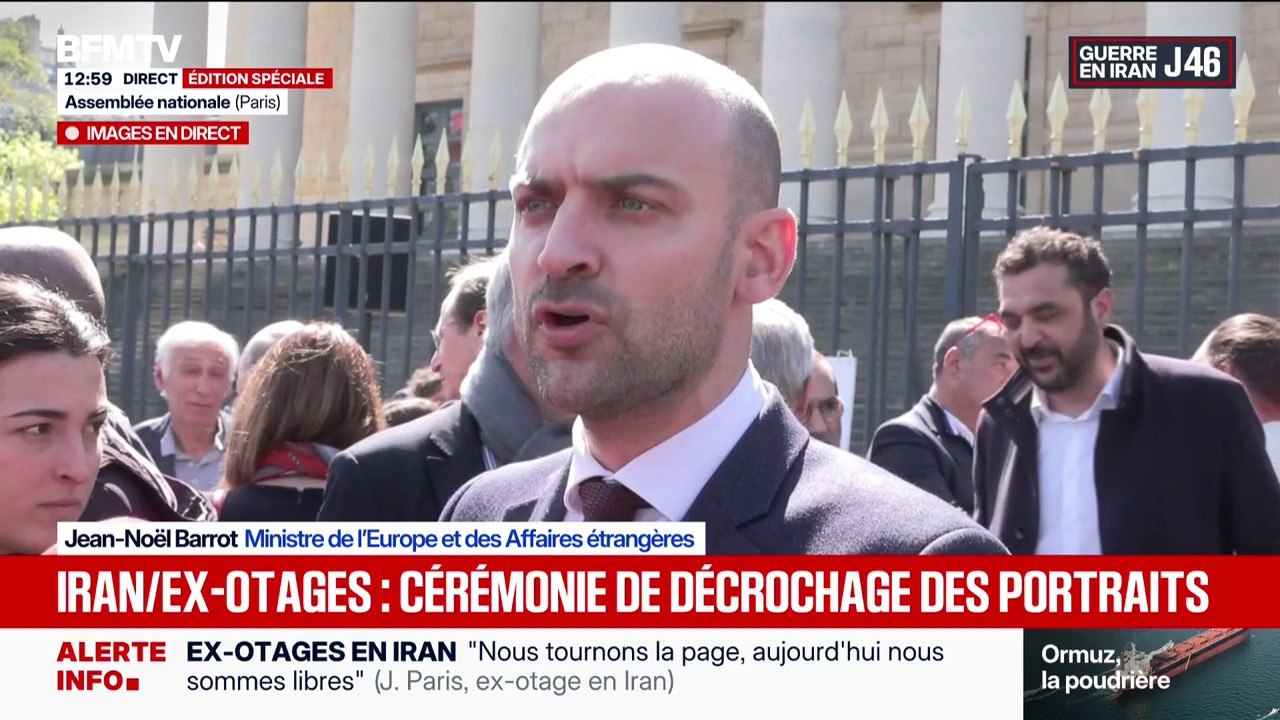 Cécile Kohler et Jacques Paris libérés: "une leçon pour chacun d'entre nous" estime Jean-Noël Barrot