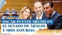 Óscar Puente mintió en el Senado: mas pruebas de su conchabeo con Ábalos hablando con Miss Asturias