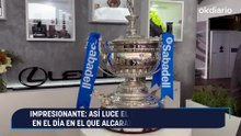 Impresionante: así luce el trofeo Conde de Godó en el día en el que Alcaraz debuta en el torneo