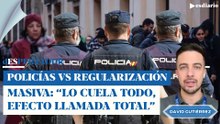 Policías contra la regularización de inmigrantes: "Lo cuela todo, efecto llamada brutal"