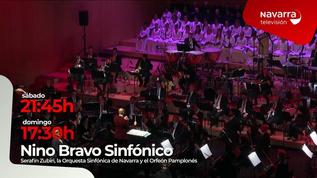 La voz inconfundible de Serafín Zubiri interpreta los éxitos de Nino Bravo este sábado a las 21:45 horas en Navarra Televisión y el domingo a las 17:30 horas
