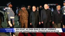 Adu Kuat Iran-AS di Selat Hormuz, Iran Siap Skenario Apa pun Termasuk Kekuatan Militer