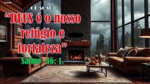 “DEUS é o nosso refúgio e fortaleza” Salmo  46: 1.