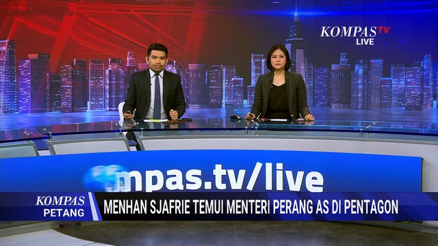Pernyataan Menhan Sjafrie Usai Sepakati Kerja Sama Pertahanan RI-AS | KOMPAS PETANG