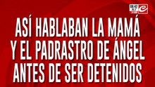 Exclusivo: la videollamada de la mamá de Ángel y el padrastro antes de ser detenidos