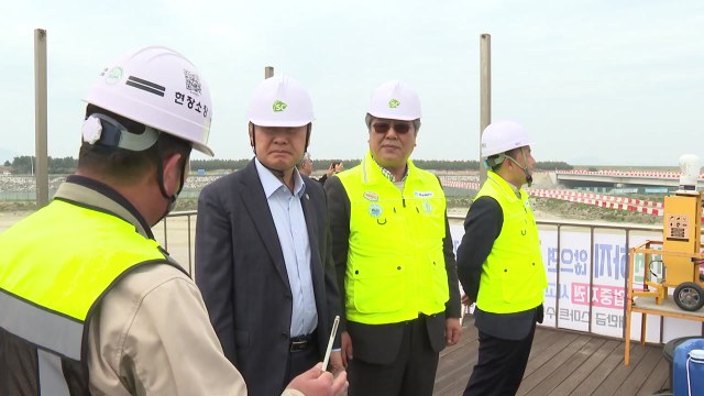 [전북] 김관영 전북지사, 새만금 현장 순차 방문 / YTN