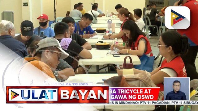 DSWD, nagsasagawa ng special rollout para sa mga drivers na hindi nakatanggap ng cash aid | ulat ni JM Thompson