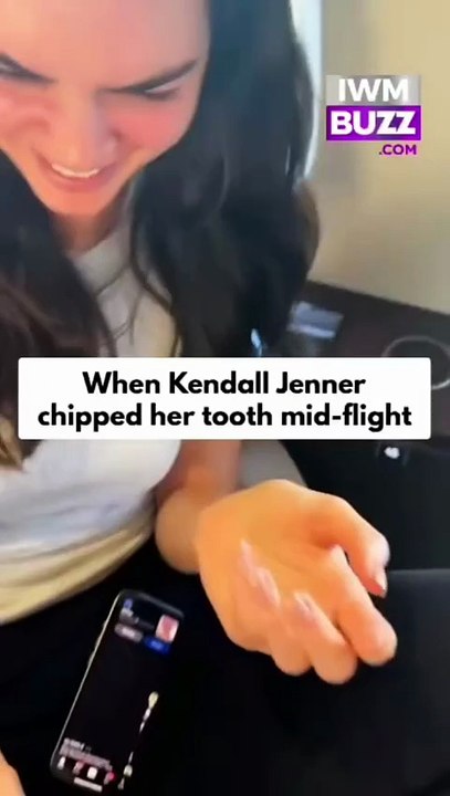 When Kendall Jenner chipped her tooth mid-flight and Kylie Jenner couldn’t stop laughing, it was pure sister chaos