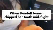 When Kendall Jenner chipped her tooth mid-flight and Kylie Jenner couldn’t stop laughing, it was pure sister chaos