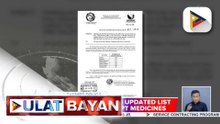 BIR, inilabas na ang updated list ng 2,263 vat-exempt medicines