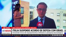 Itália suspende acordo de defesa com Israel
