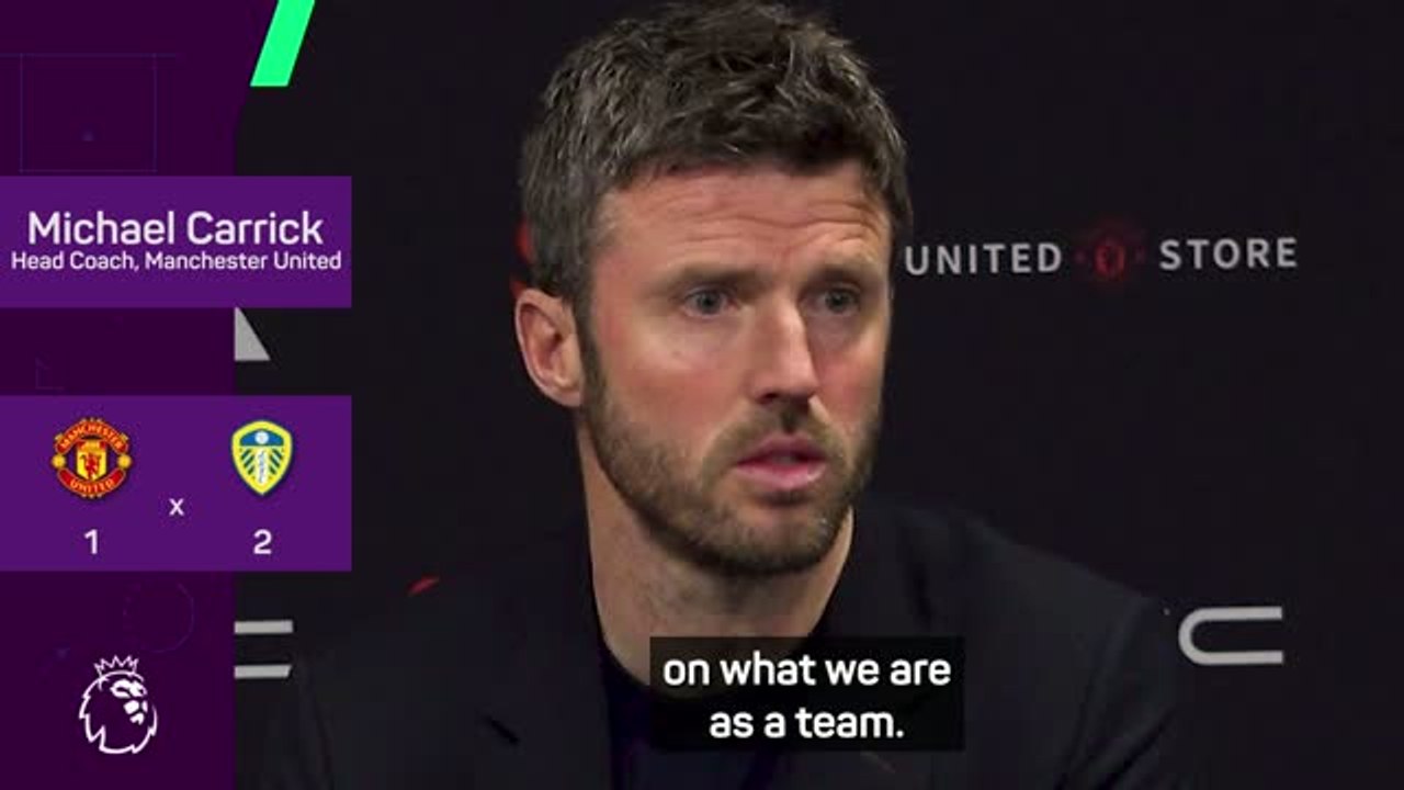 Carrick's Manchester United side 'desperate to improve'