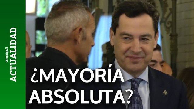JUANMA MORENO (PP), más cerca de la MAYORÍA ABSOLUTA en ANDALUCÍA
