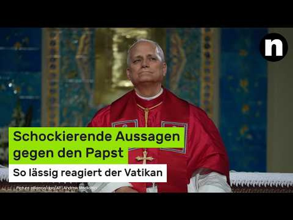 Donald Trump: Schockierende Aussagen gegen den Papst - so lässig reagiert der Vatikan