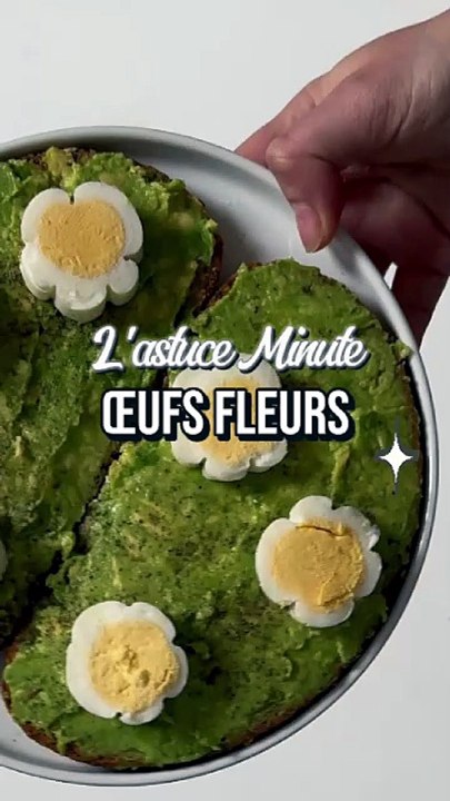 Tuto vidéo : créer des œufs durs en forme de fleurs facilement