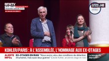 L'Assemblée nationale rend hommage aux ex-otages en Iran, Cécile Kohler et Jacques Paris
