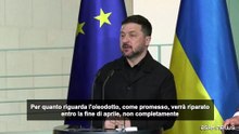 Zelensky promette di riparare l'oledotto che rifornisce l'Ungheria