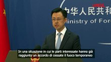Cina: "Blocco navale Usa ? atto pericoloso e irresponsabile"
