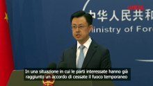 Cina: "Blocco navale Usa ? atto pericoloso e irresponsabile"