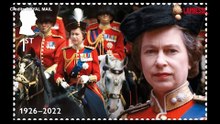 Regno Unito, i nuovi francobolli emessi in occasione del centenario della regina Elisabetta II