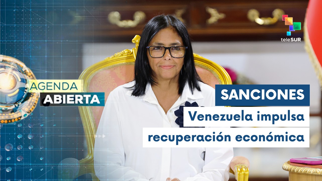 Pdta. (E) Delcy Rodríguez llamó a la unidad nacional contra sanciones