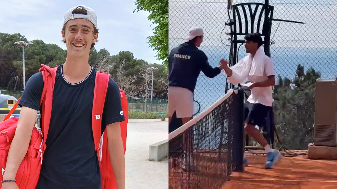 INTERVIEW 2026 - Mathys Domenc, 16 ans, a raconté sa folle semaine à Monte-Carlo : "J'arrive le matin, on me dit que je joue avec Carlos Alcaraz..."