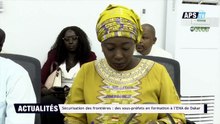 Sécurisation des frontières - des sous-préfets en formation à l’ENA de Dakar