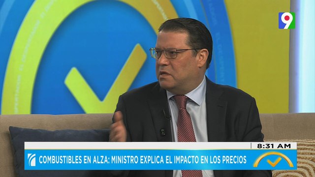 Ministro de industria y comercio habla sobre los efectos del alza de los combustibles | El Despertador