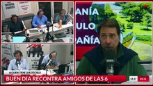 Feinmann no se la dejó pasar a Caputo y lo chicaneó: "Lo vienen prometiendo pero nunca llegan los mejores meses"