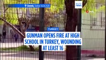 Gunman opens fire at high school in Turkey, wounding at least 16