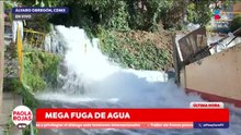 Mega fuga de agua causa daños en la alcaldía Álvaro Obregón | DPC con Paola Rojas